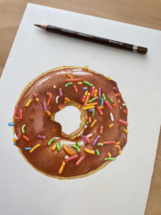 READY TO VIEW! Quick Draw Chocolate Glazed Doughnut