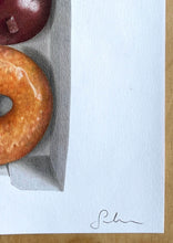 Load image into Gallery viewer, Trio of Doughnuts - Original Hand Drawing