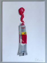 Load image into Gallery viewer, Red Paint - Original Hand Drawing