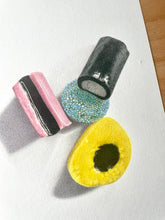 Load image into Gallery viewer, Liquorice Allsorts - Original Hand Drawing
