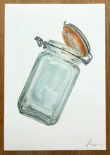 Load image into Gallery viewer, Glass Jar - Original Hand Drawing