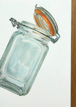 Load image into Gallery viewer, Glass Jar - Original Hand Drawing